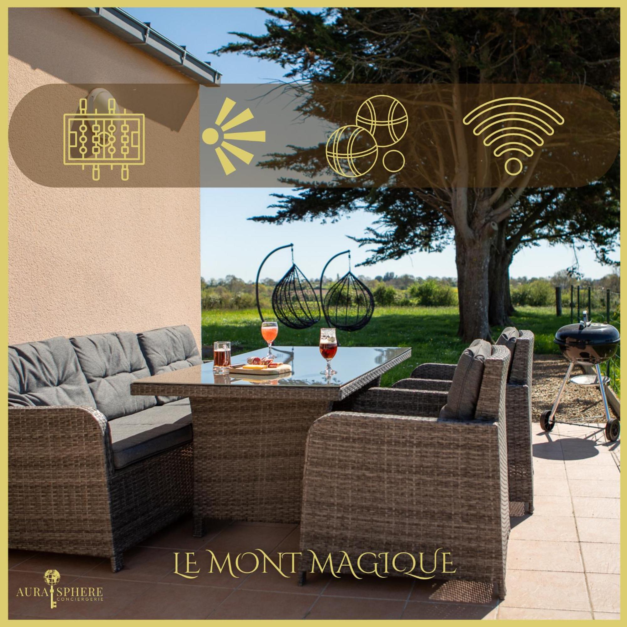 Vue Mt-St-Michel, Elegance, Calme Et Baby-Foot Bonzini Βίλα Dragey Εξωτερικό φωτογραφία